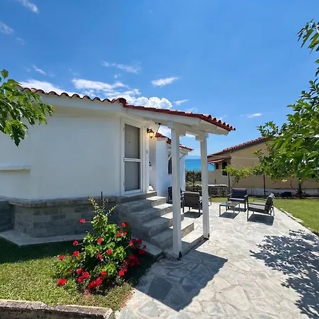 בית נופש Potidea Seashell Garden House 70m From Garden And Private Parking נאה פוטידאה
