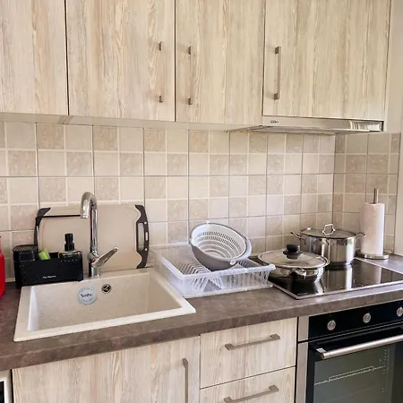 Potidea Seashell Garden House 70m From Garden And Private Parking בית נופש *