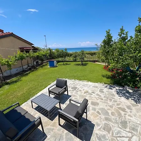 בית נופש Potidea Seashell Garden House 70m From Garden And Private Parking